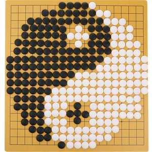 标准围棋361黑白棋子木棋盘初学者儿童小学生成人入门五子棋套装