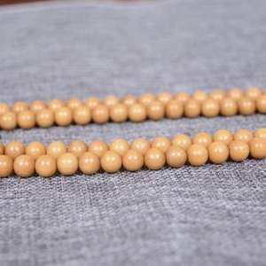 俄罗斯铁桦木树手串原木老料108颗 铁檀香赛黑桦男女手链佛珠念珠