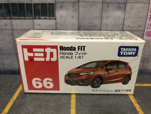 tomy 多美卡 tomica 合金车模 66号 本田 飞度 honda fit 3代