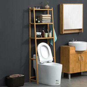 马桶架子置物架木