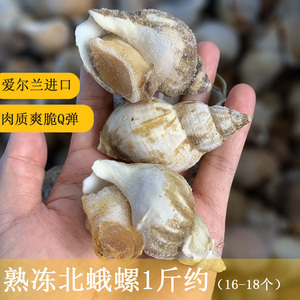 爱尔兰白螺即食海螺 新鲜刺身北峨螺 日料翡翠螺冷冻水产海鲜500g