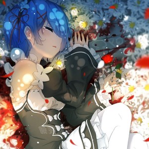 01商品图片秒发蕾姆动漫可爱梦幻图