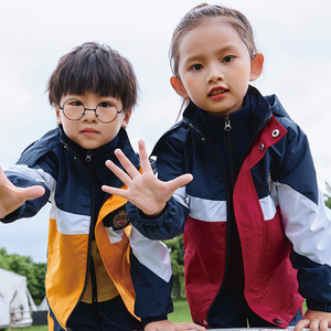 小学生校服秋冬装儿童冲锋衣三件套一年级男女班服幼儿园园服冬季