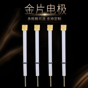 99% 黄金片电极 au金电极 电化学对电极 金电极工作电极可开票