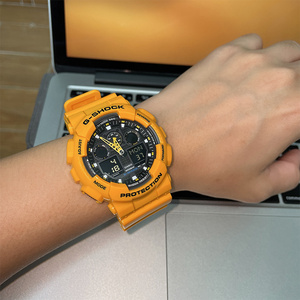 gshock卡西欧拆弹专家迷彩运动防水电子手表男ga-100