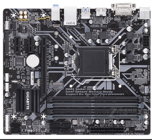 gigabyte/技嘉z370m ds3h台式机1151主板支持8/9代cpu ddr4内存