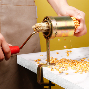 新款剥玉米神器加厚脱粒机家用手摇小型剥苞米干玉米粒刨分离工具