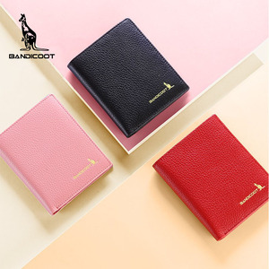 bandicoot袋鼠小钱包女零钱包短款真皮女士钱包2022新款时尚钱夹