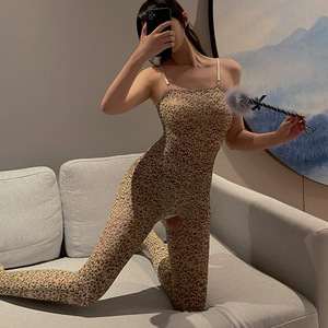 欧美丝袜性感情趣吊带开档