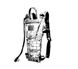 单兵饮水器户外骑行登山徒步运动水袋战术饮水袋户外背水袋