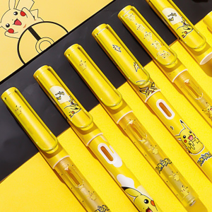 皮卡丘刚笔热摩易擦可擦笔神奇宝贝钢笔学生可替换墨囊比卡丘钢笔