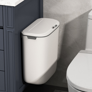 卫生间厕纸垃圾桶壁挂式厕所挂墙极窄纸篓专用挂式卫生便纸桶挂壁