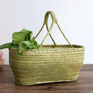 装菜篮子筐编织手工