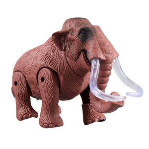 外贸热款电动声光猛犸象玩具 带5彩灯光电动行走恐龙玩具跨境热款