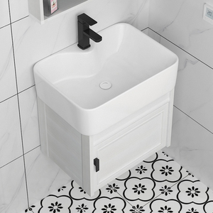 小户型浴室柜组合卫生间小尺寸洗手盆套装洗脸盆柜迷你面盆洗漱台