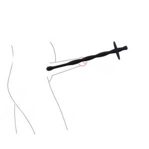 硅胶马眼棒塞尿道堵棒拉珠扩张器硅胶另类玩具成人性男女调教成人