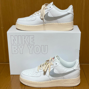 正品耐克 nike air fore 1low unlocked定制缎带皮面男女休闲板鞋