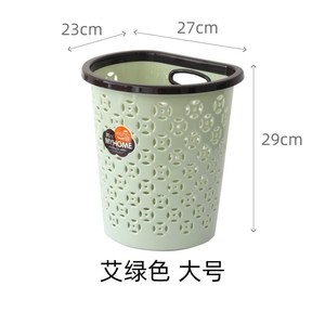 厨房挂式收纳桶室内半圆形垃圾桶浴室创意可篮子简约塑料小号筐