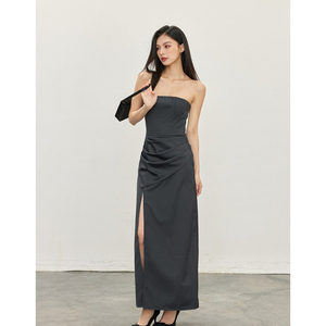 大牌风极简风冷淡风连衣裙拍照淘宝服装模特拍摄杭州女装摄影棚拍