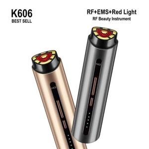 K606红光点阵射频仪多功能电子手持家用美容仪提拉脸部紧致导入仪