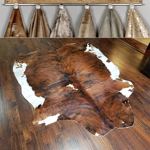 牛皮地毯整张天然奶牛皮动物真皮毛兽皮马毛轻奢客厅茶几卧室家用