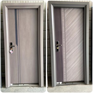 佛山工厂直销现代锌合金室内门特厚房间门卧室 简约平开门烤漆门