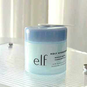 elf晶润保湿卸妆膏56.5g小蓝罐脸部眼唇温和清洁效期25年4月特价