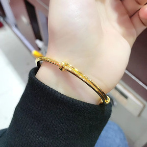 金手镯光圈24k