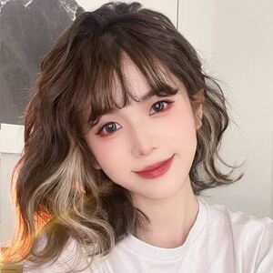 中长假发蛋蛋卷