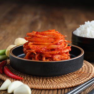 韩国泡菜正宗延吉咸菜下饭菜韩式狗宝菜东北特产手工地窖辣拌桔梗