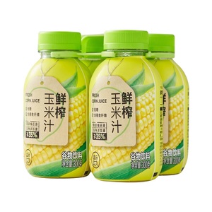 盒马鲜榨玉米汁300g*24瓶非转基因食品不含防腐剂含膳食纤维包邮