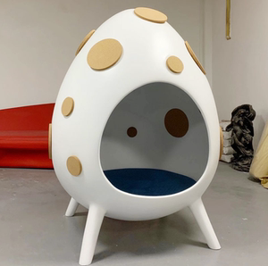 游乐场太空屋鸡蛋椅趣味玩具蛋壳椅蛋形椅售楼处异形椅子儿童座椅