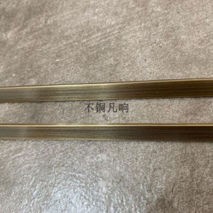 仿古铜条u型古铜色背景墙t型封边木饰面家具装饰镶嵌铜条青古铜8m