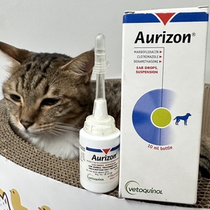 法國威隆AURIZON麻佛滴耳液犬猫用中耳炎/马拉色菌/耳螨/球菌真菌