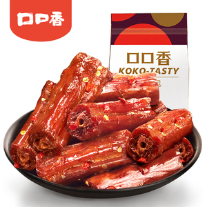 2022新品口口香手撕鸭脖180g零食湖南小吃酱板鸭休闲食品熟食长沙