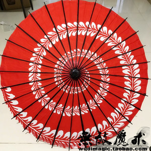 无敌舞台魔术道具日本变伞日式和风油纸伞自动打开颜色款式多样化