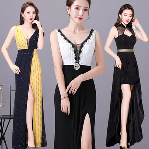 夜总会公主服长裙