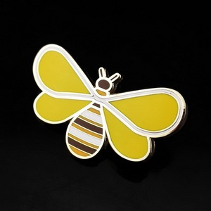 彩虹徽章胸针小蜜蜂胸章别针衣服装饰品儿童奖励胸针徽章奖章定做