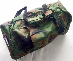 库存老式迷彩拎包87前运包前运被装袋手提包行李包大容量