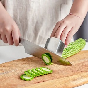 切菜手指保护套护指器切肉防切手不锈钢护手器防刀切厨房防割手指