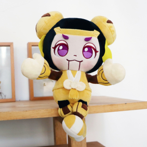 王者荣耀官方正品鲁班七号可动毛绒公仔玩偶正版周边