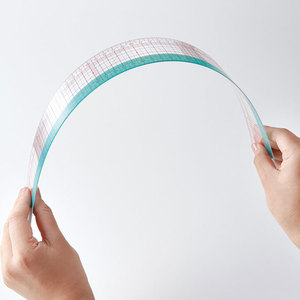 方格定规软尺洋裁服装打版工具尺子diy日本可乐25-054 *