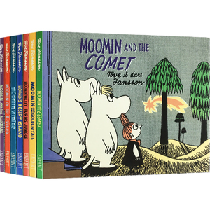 英文绘本原版绘本姆明一族小肥肥一族故事书幼儿园moomin系列6本儿童