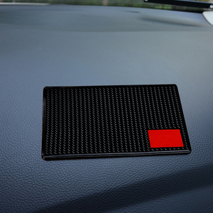 汽车置物香水摆件无痕贴仪表台手机纳米透明红旗国旗防滑垫随手贴