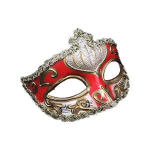 艺术面具女手工威尼斯舞会道具古风抖音个性中国风复古面具半脸男