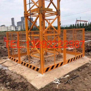 工地塔吊围栏塔吊四周基础防护栏现货基坑护栏定型化围栏1.8米高