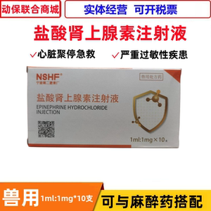 肾上腺素针宁波兽用犬猫猪牛羊用激素兽药反解过敏急救疫苗应激