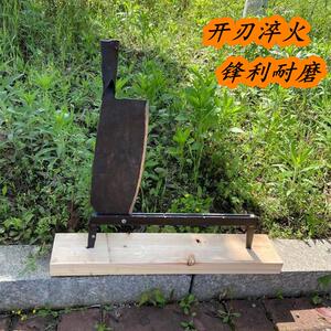铡刀机锰钢老式手工具铡草刀小型手动秸秆家用药材切割刀闸刀扎刀