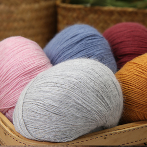 羊绒线正品手编毛线团100%纯羊绒中粗手工编织diy围巾毛衣羊毛线