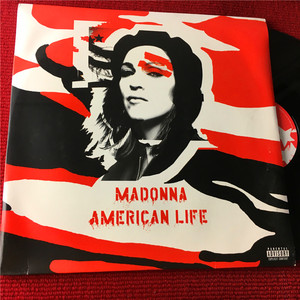 麦当娜 madonna american life om版2lp黑胶唱片光22